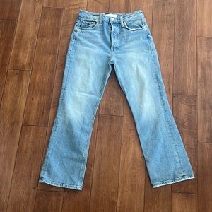 Mother Denim Straight Leg 5 Button Fly Size 29 Style: Tripper Wash: I Confess